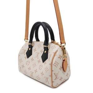 Louis Vuitton Speedy Handbag Bag Dune Monogram Shoulder Bandouliere